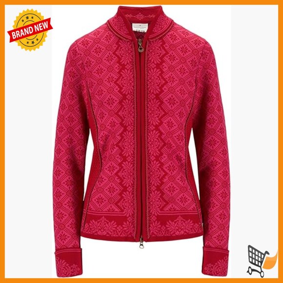 Merino Wool Cardigan with Zipper Stand Collar Long Sleeve XS-XXL